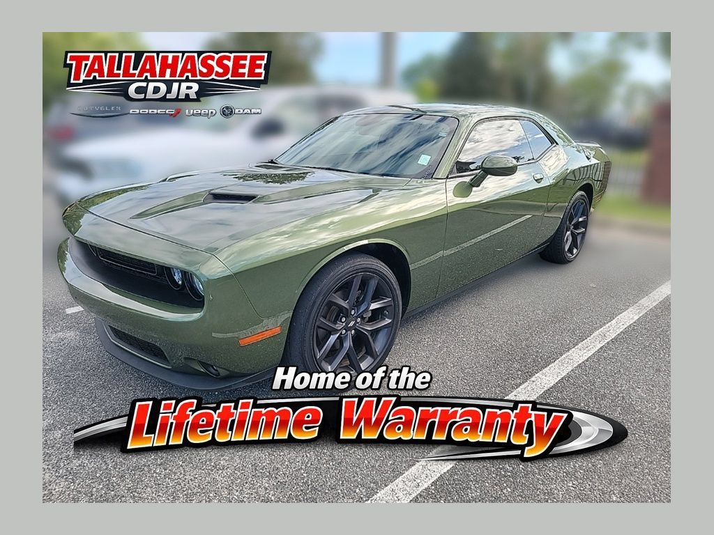 Used 2023 Dodge Challenger SXT w/ Blacktop Package RWD image 1