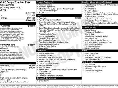 Used 2022 Audi A5 2.0T Premium Plus w/ Premium Plus image 27