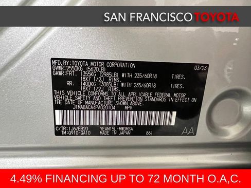 Used 2023 Toyota bZ4X XLE image 41