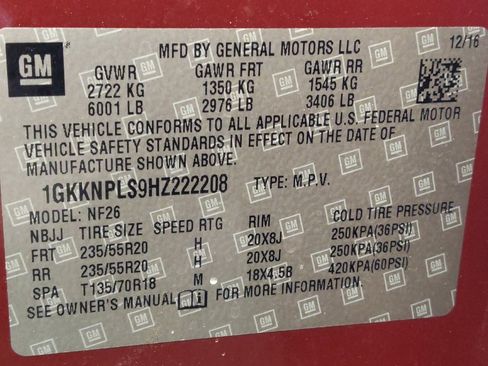 Used 2017 GMC Acadia Denali w/ Technology Package FWD image 33