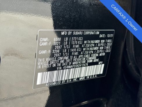 Used 2022 Subaru Ascent Limited w/ Technology Package AWD/4WD image 40
