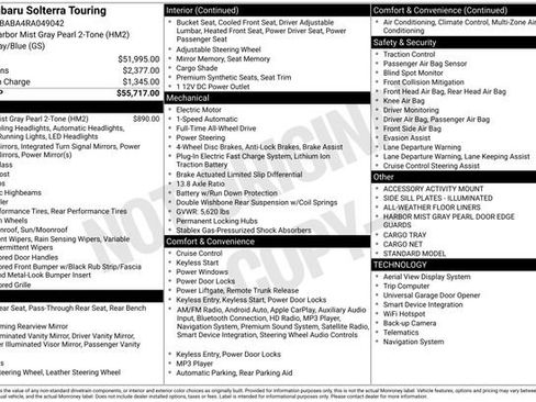 New 2024 Subaru Solterra Touring image 5