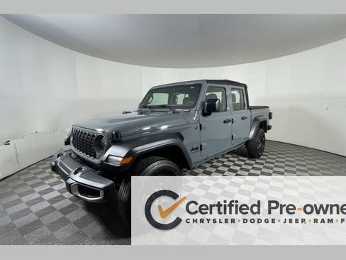 Certified 2024 Jeep Gladiator Sport AWD/4WD image 1