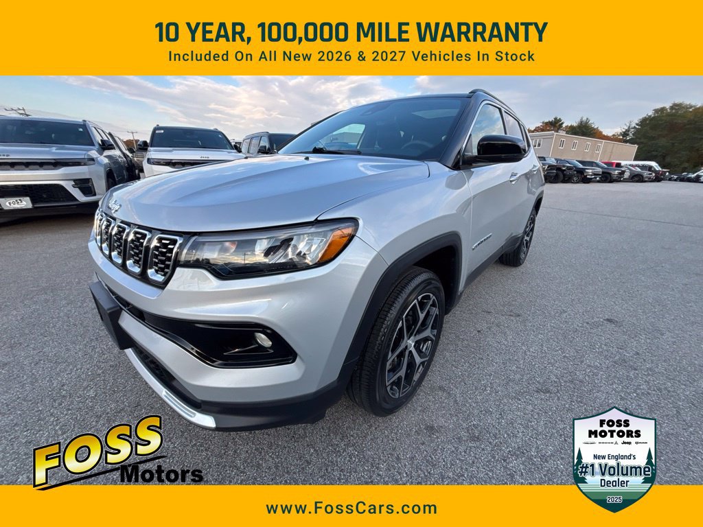 Certified 2024 Jeep Compass Limited w/ Sun and Sound Group AWD/4WD image 1