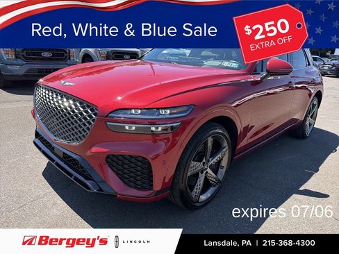 Used 2024 Genesis GV70 3.5T Sport w/ Sport Prestige Package AWD/4WD image 1