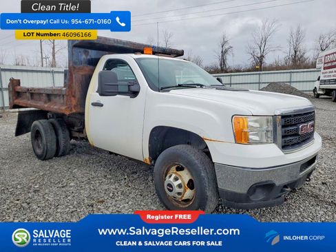 Used 2013 GMC Sierra 3500 W/T w/ Snow Plow Prep Package image 5