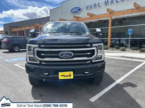Used 2022 Ford F350 Platinum w/ Tremor Off-Road Package image 2