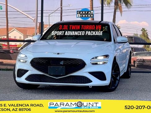 Used 2022 Genesis G70 3.3T w/ Sport Advanced Package image 1