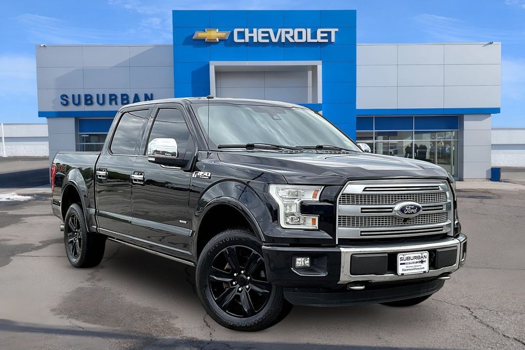 Used 2016 Ford F150 Platinum w/ Technology Package AWD/4WD image 2