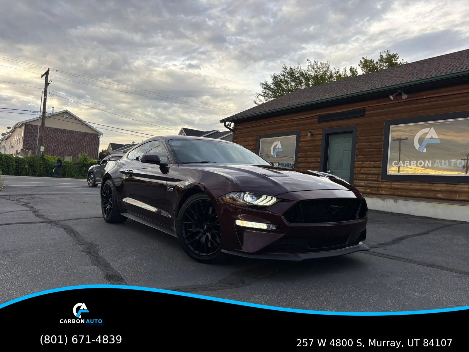 Used 2018 Ford Mustang GT Premium w/ GT Performance Package RWD image 1