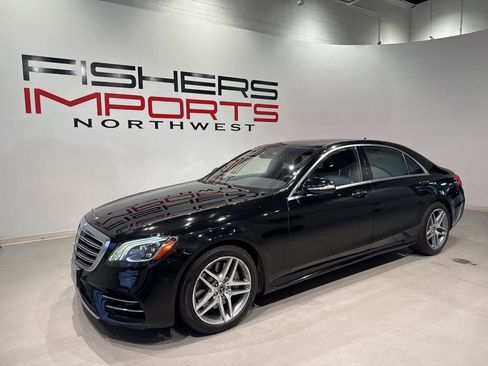 Used 2018 Mercedes-Benz S 560 4MATIC Sedan w/ AMG Line Exterior image 8