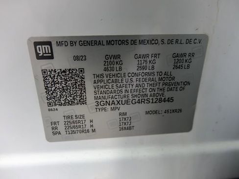 Used 2024 Chevrolet Equinox LT AWD/4WD image 33