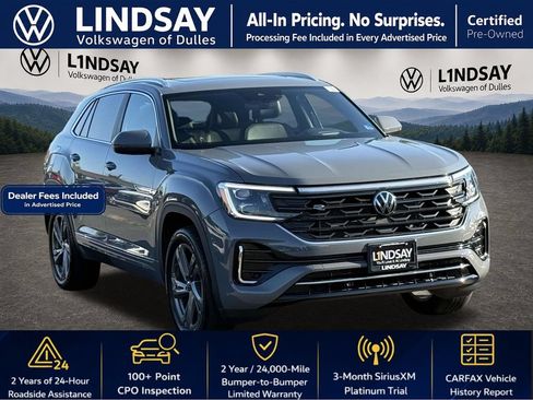Certified 2024 Volkswagen Atlas Cross Sport SEL R-Line AWD/4WD image 1