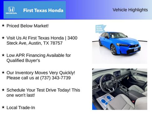 New 2026 Honda Civic Sport Touring image 5