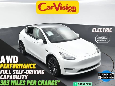 Used 2023 Tesla Model Y Performance AWD/4WD image 1