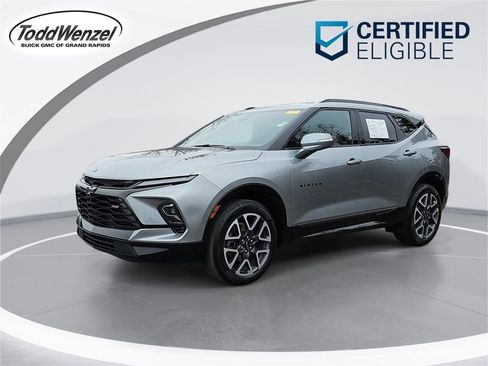 Certified 2023 Chevrolet Blazer RS w/ Driver Confidence II Package FWD image 1