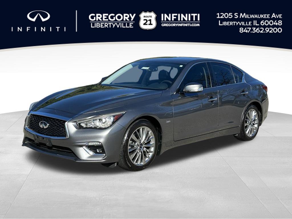Used 2018 INFINITI Q50 Luxe w/ Essential Package (3.0T Luxe) AWD/4WD image 1