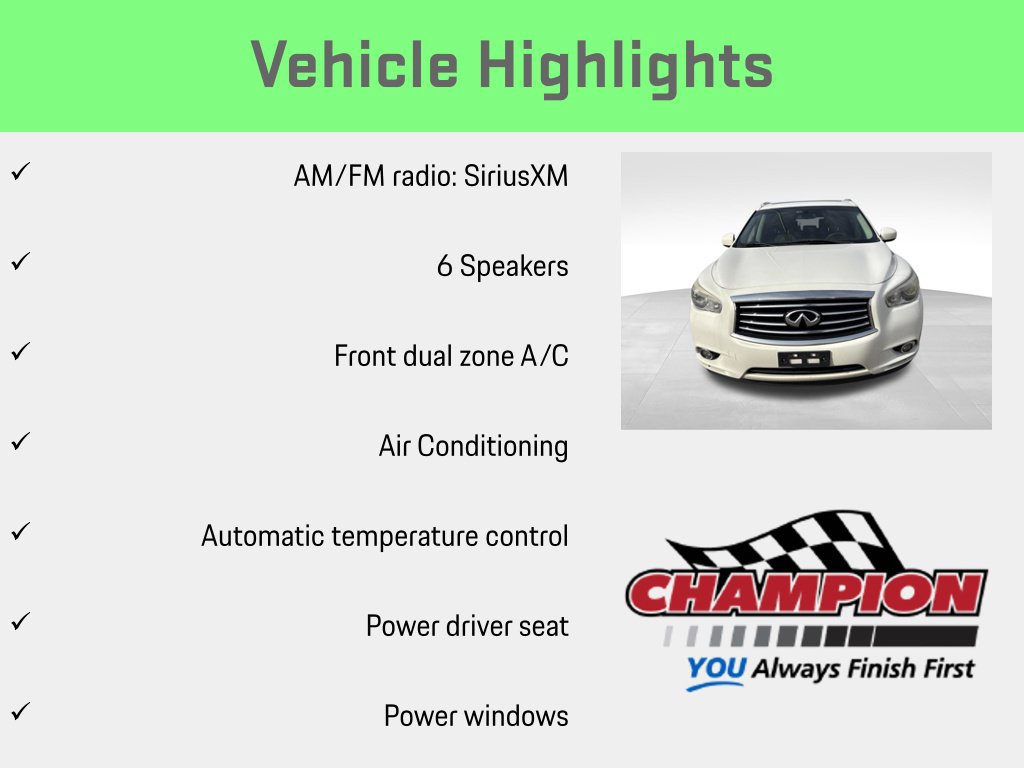 Used 2013 INFINITI JX35 AWD image 6
