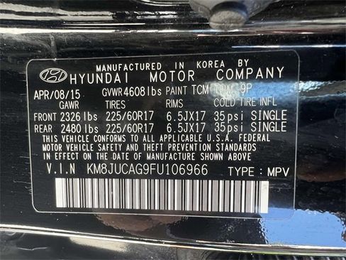 Used 2015 Hyundai Tucson SE image 17