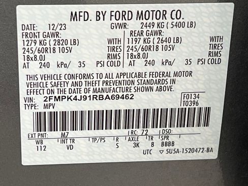 Used 2024 Ford Edge SEL image 65