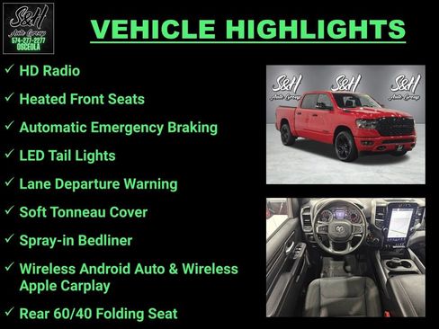 Used 2024 RAM 1500 Big Horn AWD/4WD image 3