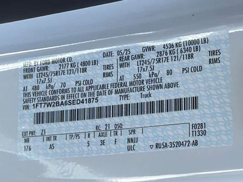 New 2025 Ford F350 XL w/ XL Driver Assist Package image 60