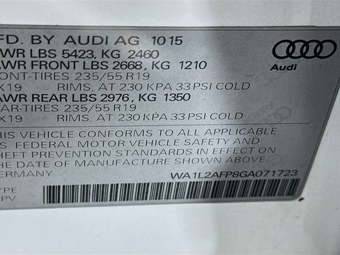 Used 2016 Audi Q5 2.0T Premium Plus w/ Technology Package image 12