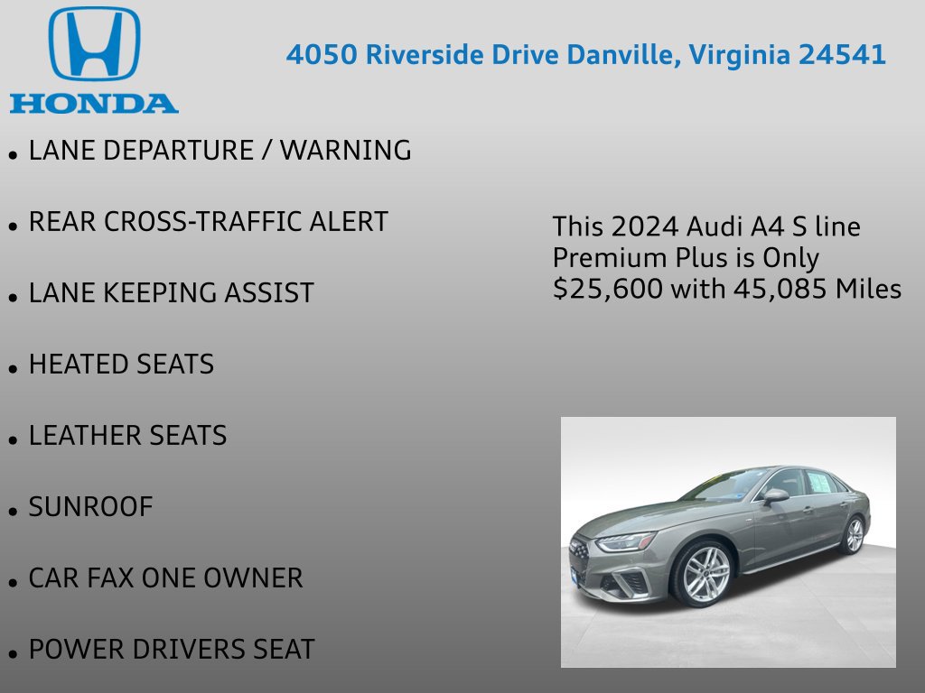 Used 2024 Audi A4 2.0T Premium Plus AWD/4WD image 12