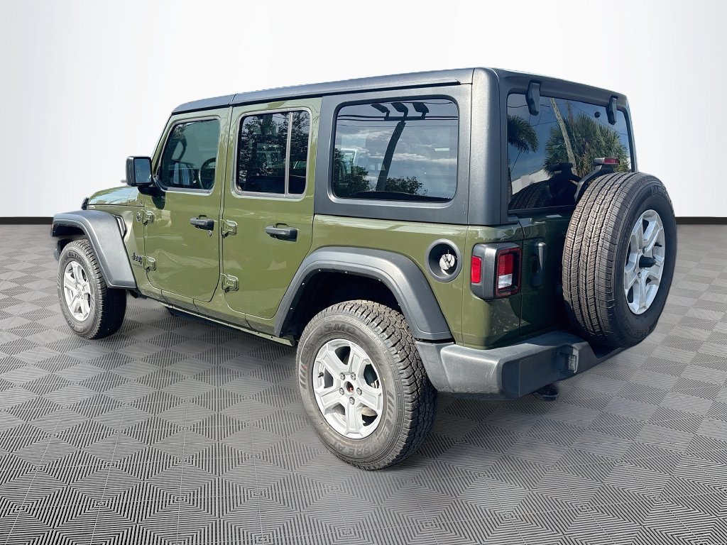 Certified 2022 Jeep Wrangler Unlimited Sport AWD/4WD image 8