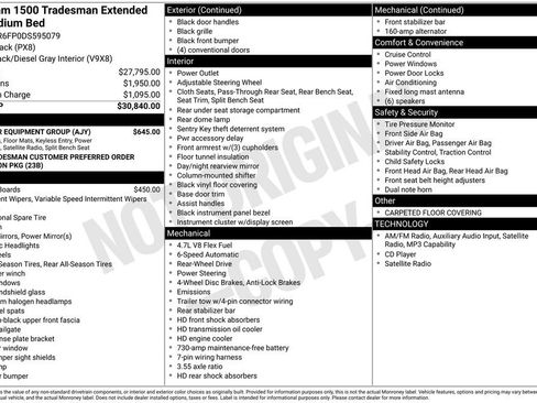 Used 2013 RAM 1500 Tradesman w/ Popular Equipment Group image 49