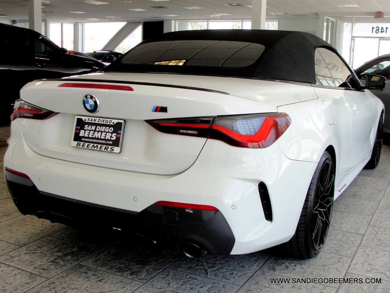 Used 2022 BMW 430i Convertible w/ M Sport Package RWD image 62