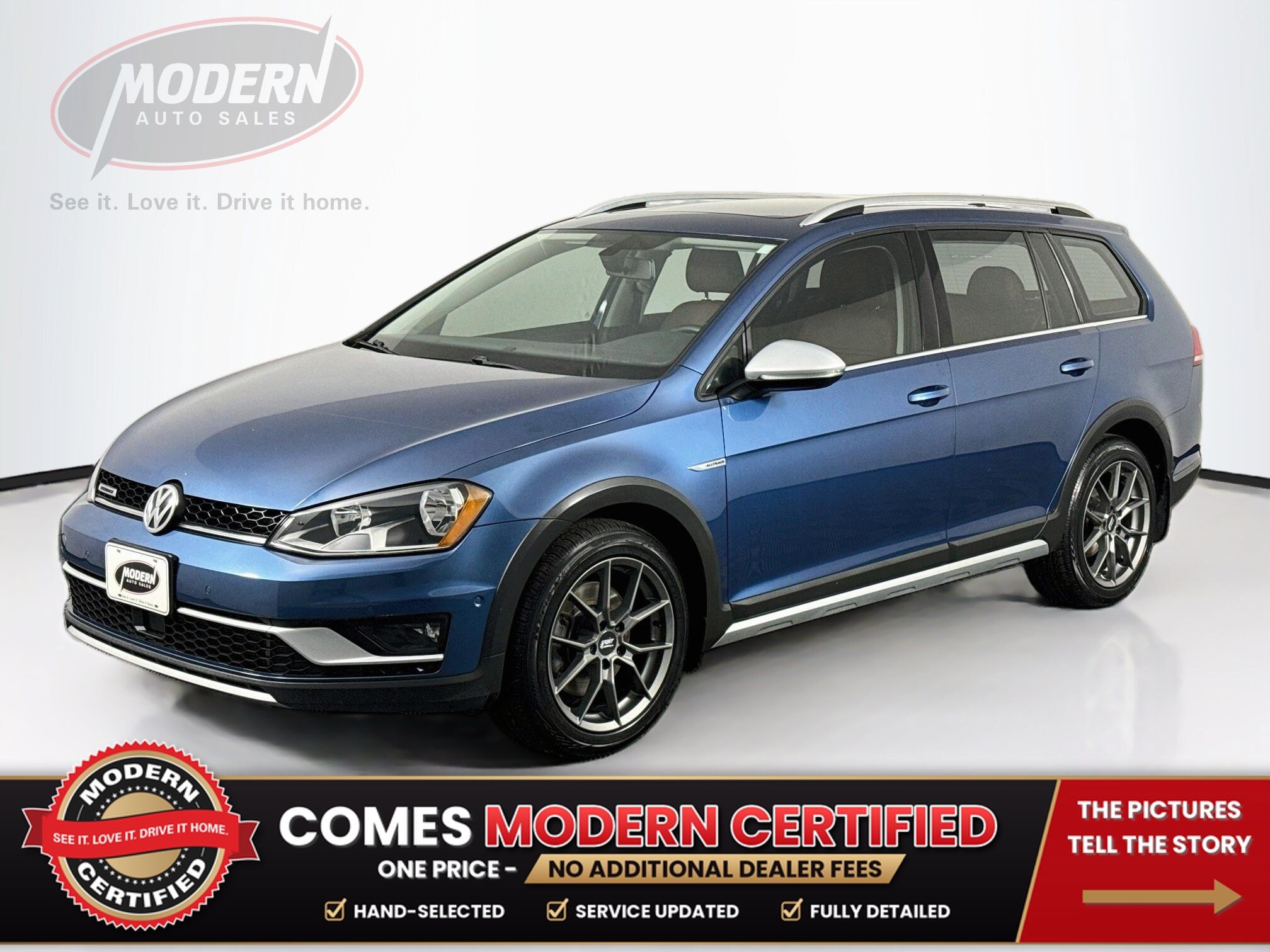 Used 2017 Volkswagen Golf Alltrack SE AWD/4WD image 1