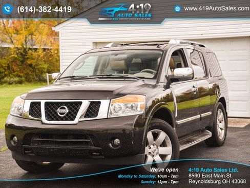 Used 2011 Nissan Armada SL w/ DVD FES Pkg image 1