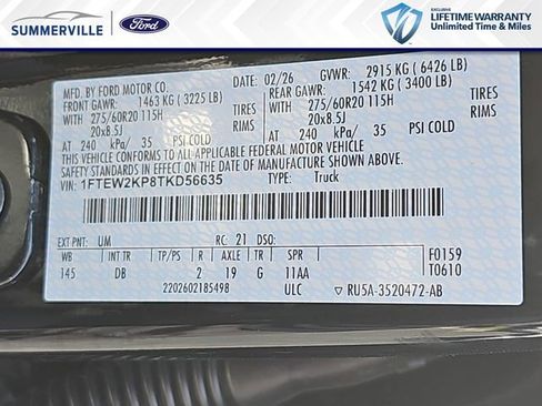 New 2026 Ford F150 STX w/ Equipment Group 200A RWD image 33