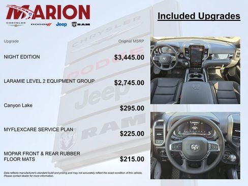New 2026 RAM 1500 Laramie w/ Night Edition AWD/4WD image 8
