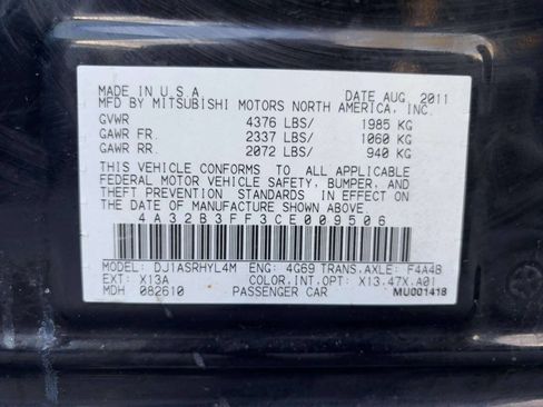 Used 2012 Mitsubishi Galant ES image 27
