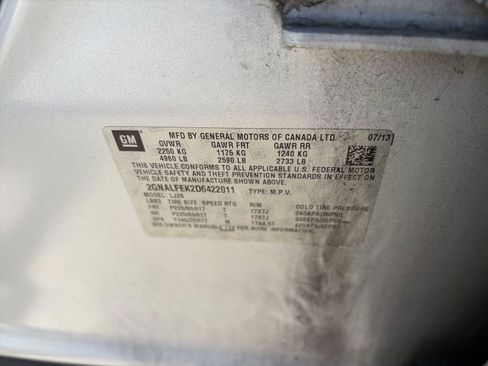 Used 2013 Chevrolet Equinox LTZ w/ LPO, Protection Package image 26