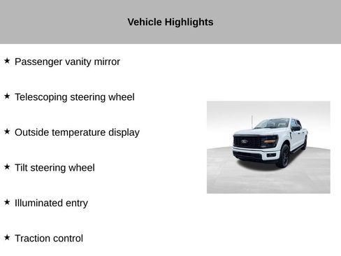Used 2024 Ford F150 STX w/ STX Black Appearance Package AWD/4WD image 54