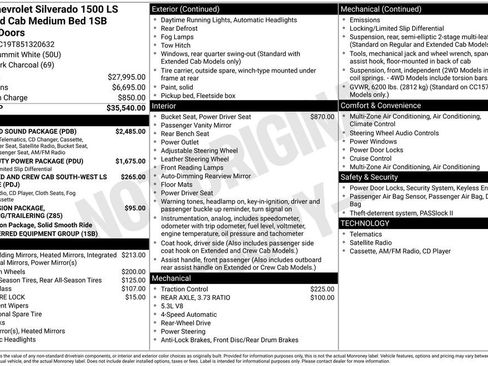 Used 2005 Chevrolet Silverado 1500 LS w/ Safe And Sound Package RWD image 4