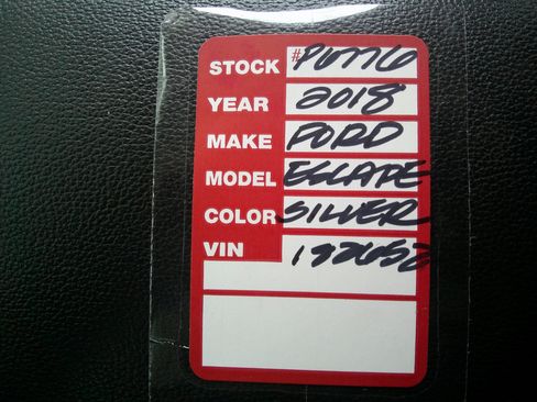 Used 2018 Ford Escape SEL image 53