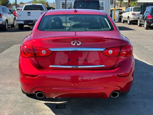 Used 2017 INFINITI Q50 Red Sport 400 RWD image 7