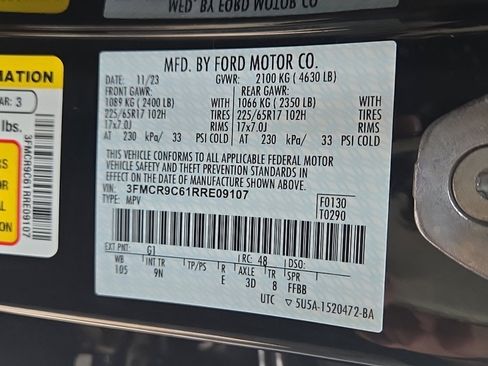 Used 2024 Ford Bronco Sport Outer Banks AWD/4WD image 25