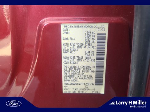 Used 2014 Nissan Xterra PRO-4X image 25