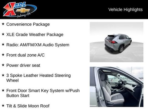 Used 2023 Toyota RAV4 XLE w/ Convenience Package AWD/4WD image 2