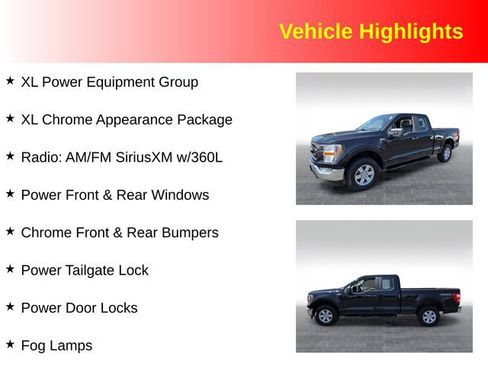 Used 2021 Ford F150 XL w/ Equipment Group 101A High AWD/4WD image 3