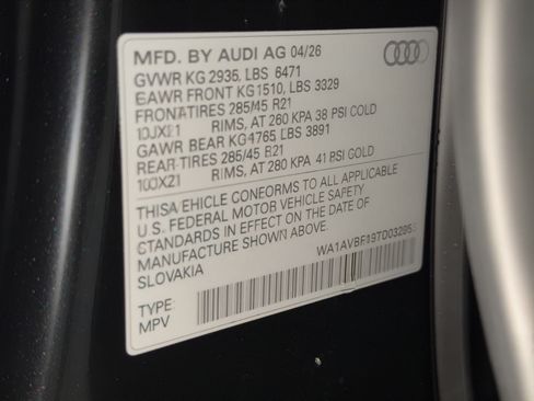 New 2026 Audi Q8 Premium AWD/4WD image 27