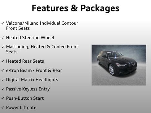 Used 2021 Audi e-tron Prestige w/ Prestige Package image 10