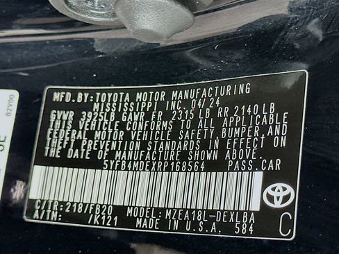 Used 2024 Toyota Corolla LE image 30