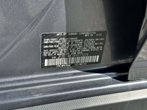 Certified 2023 Subaru Crosstrek 2.5i Limited w/ Moonroof Package image 12