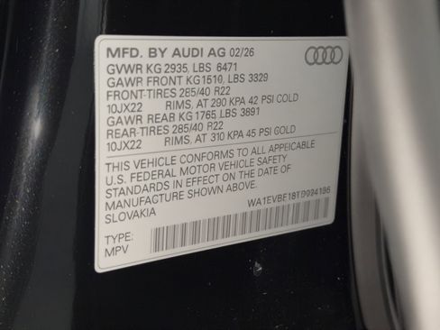 New 2026 Audi Q8 Premium Plus image 27